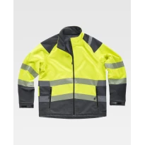 Arbeitsjacke Workshell Warnschutz S9201 - Arbeitsteam 2