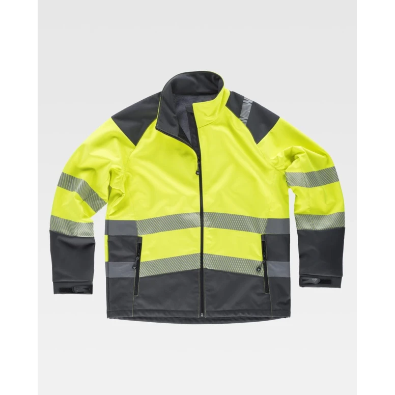 Arbeitsjacke Workshell Warnschutz S9201 - Arbeitsteam