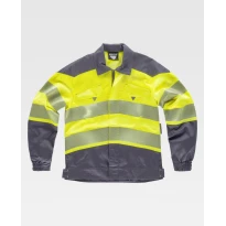 Arbeitsjacke Stretch Warnschutz C2710 - Workteam 2