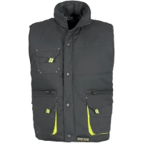 Gilet Winter Multitaschen Gepolstert Warnschutz - Workteam