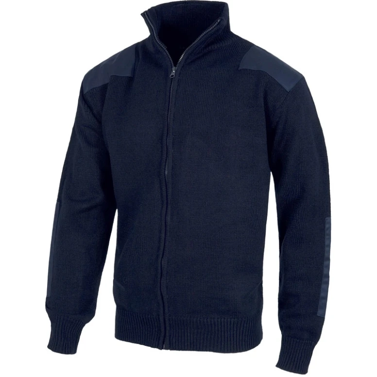 Hochgeschlossener Nylon-Bodenlanger Pullover - Workteam
