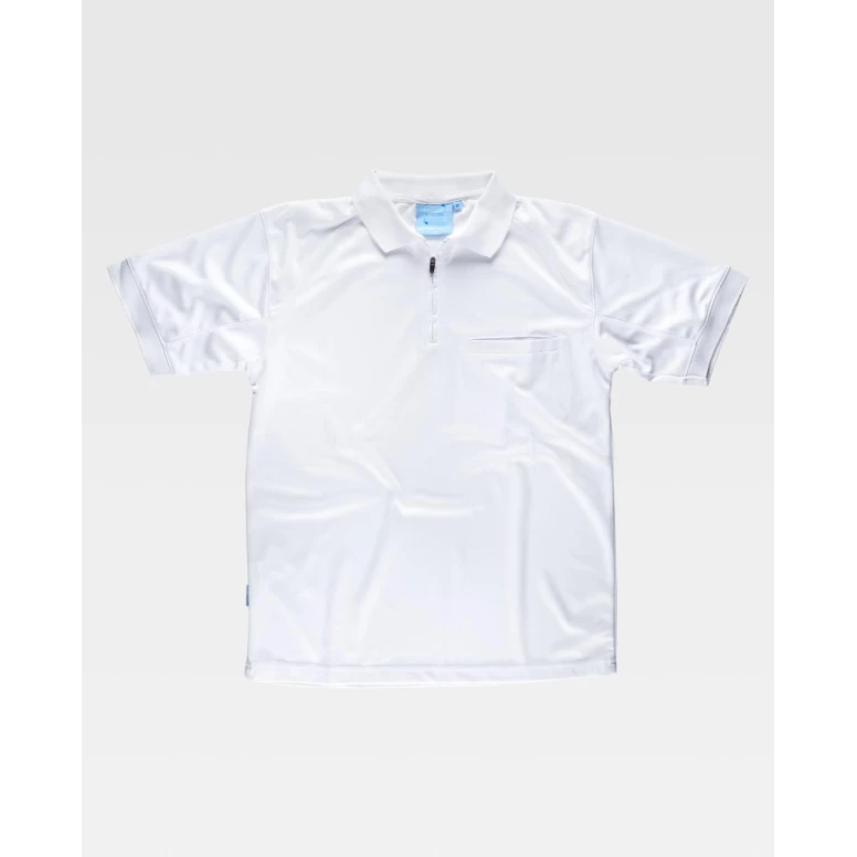 Alles muss raus -  Arbeits- Poloshirt Workdry Kurzarm S6510 -  Workteam  Größe L Farbe Weiß