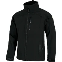 Alles muss raus Workshelljacke Winter Multitaschen mit Innennetz - Workteam farbe schwarz größen M 2