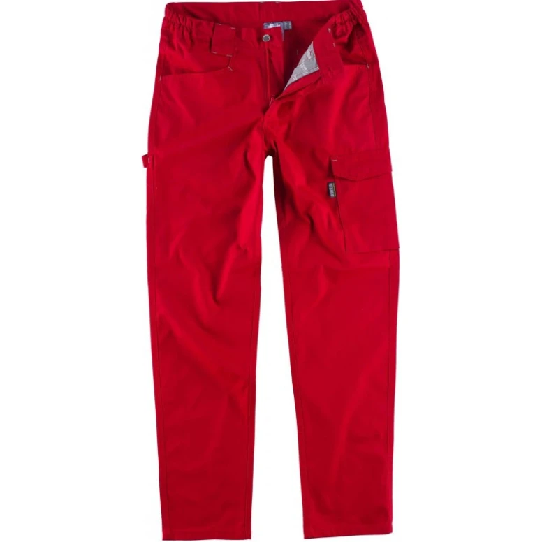 Alles muss raus -  Arbeitshosen Workteam elastisch B4030  Größe 3xl Farbe Rot