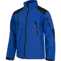 Alles muss raus  Jacke Workshell Multitaschen kombiniertmit Stehkragen -  Workteam Farbe Grau/Schwarz Größe L 2