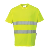 Arbeits-T-Shirt Warnschutz Portwest S172 2
