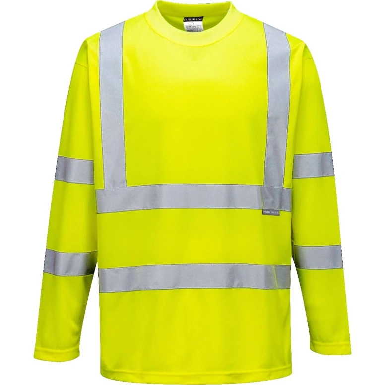 Arbeits-T-Shirt Langärmelig Warnschutz Portwest S178