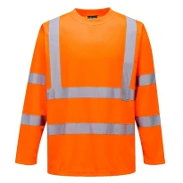 Arbeits-T-Shirt Langärmelig Warnschutz Portwest S178
