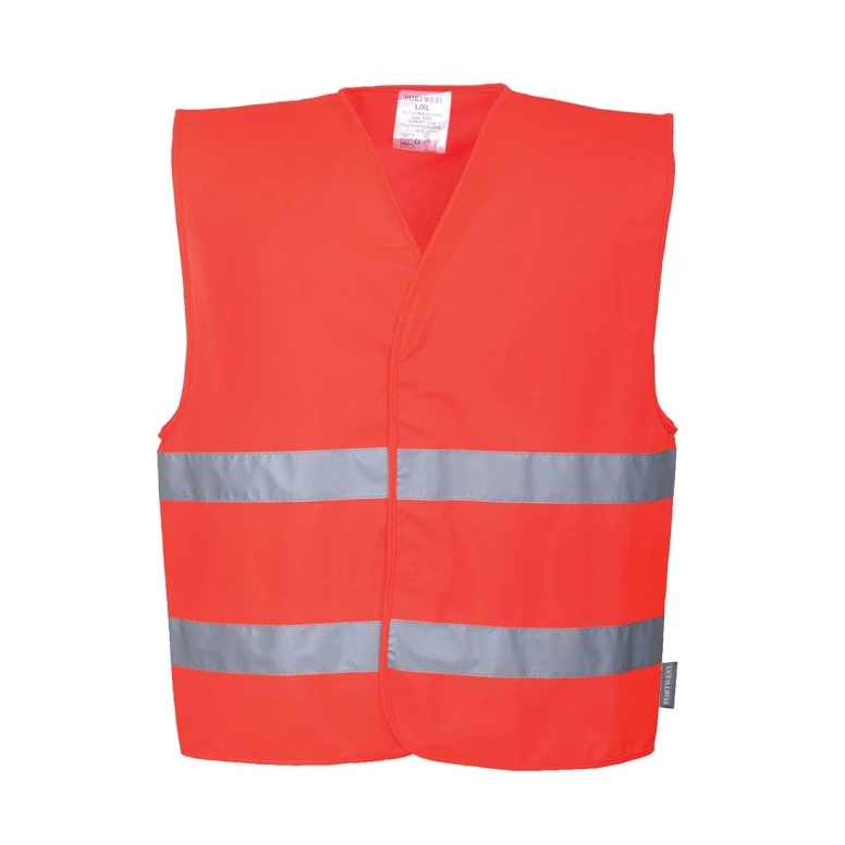 Arbeitsweste 2 Bänder Warnschutz Portwest C474