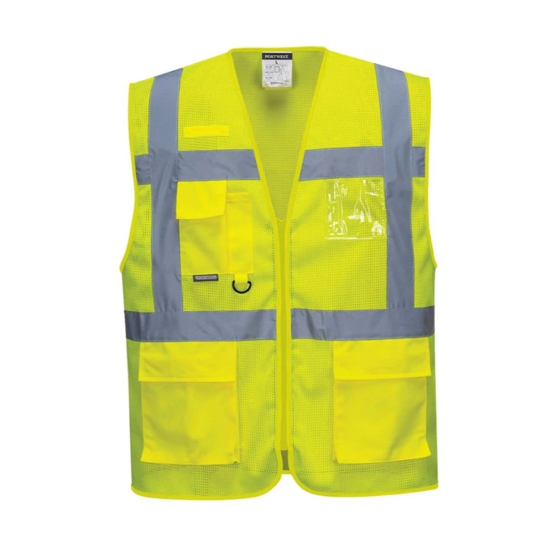 Arbeitsweste Executive Athen MeshAir Portwest C376