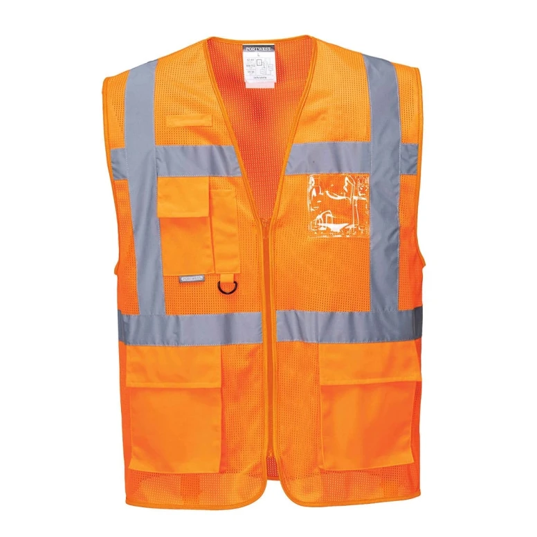 Arbeitsweste Executive Athen MeshAir Portwest C376