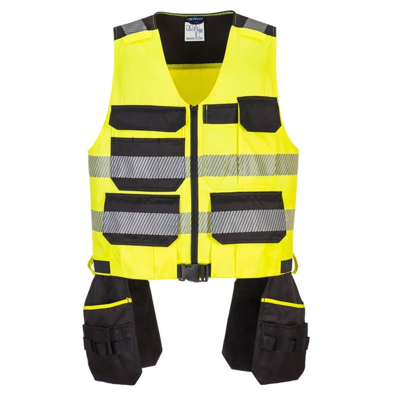 Arbeitsweste für Werkzeuge Klasse 1 PW3 Portwest PW308