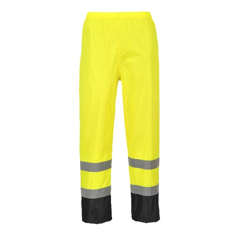 Arbeitshose Classic Zweifarbig Wasserdicht Warnschutz Portwest H444