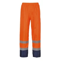 Arbeitshose Classic Zweifarbig Wasserdicht Warnschutz Portwest H444