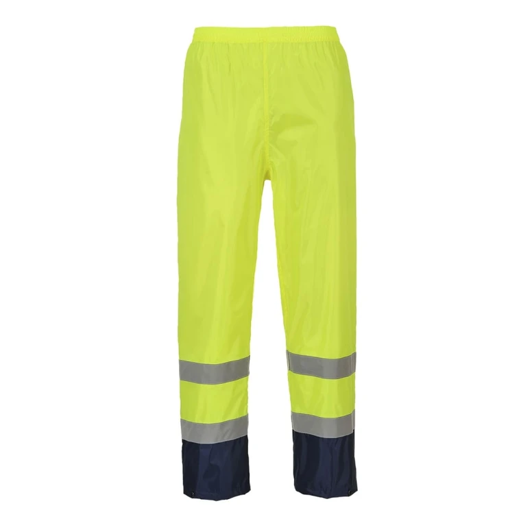 Arbeitshose Classic Zweifarbig Wasserdicht Warnschutz Portwest H444
