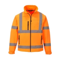 Arbeitsjacke Softshell Stretch Classic Warnschutz Portwest S424