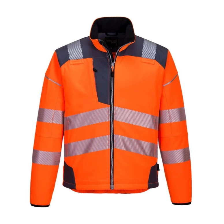 Arbeitsjacke PW3 Softshell Warnschutz Portwest T402