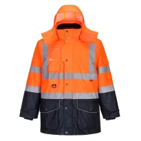 Arbeitsjacke Traffic Zweifarbig 7 in 1 Warnschutz Portwest S426 2