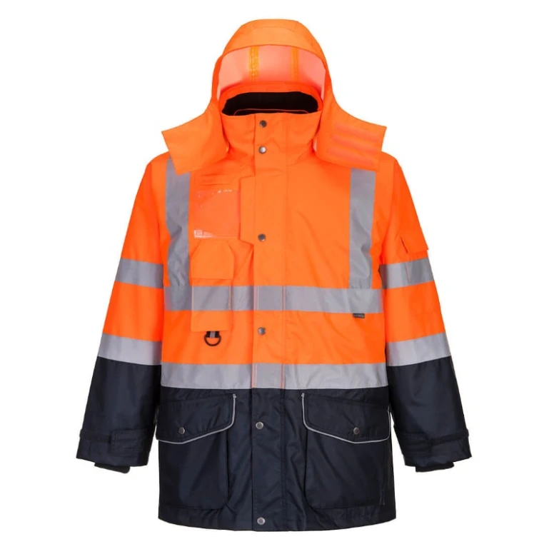 Arbeitsjacke Traffic Zweifarbig 7 in 1 Warnschutz Portwest S426