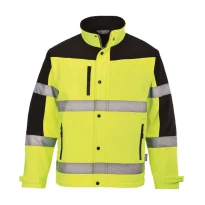 Arbeitsjacke Sofshell Zweifarbig Warnschutz Portwest S429