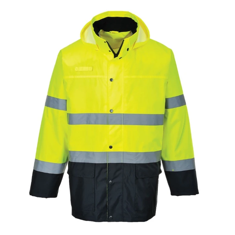 Arbeitsjacke Traffic Leicht Zweifarbig Warnschutz Portwest S166