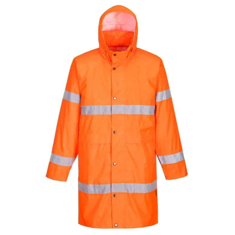 Arbeitsmantel 100cm Wasserdicht Warnschutz Portwest H442