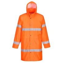 Arbeitsmantel 100cm Wasserdicht Warnschutz Portwest H442