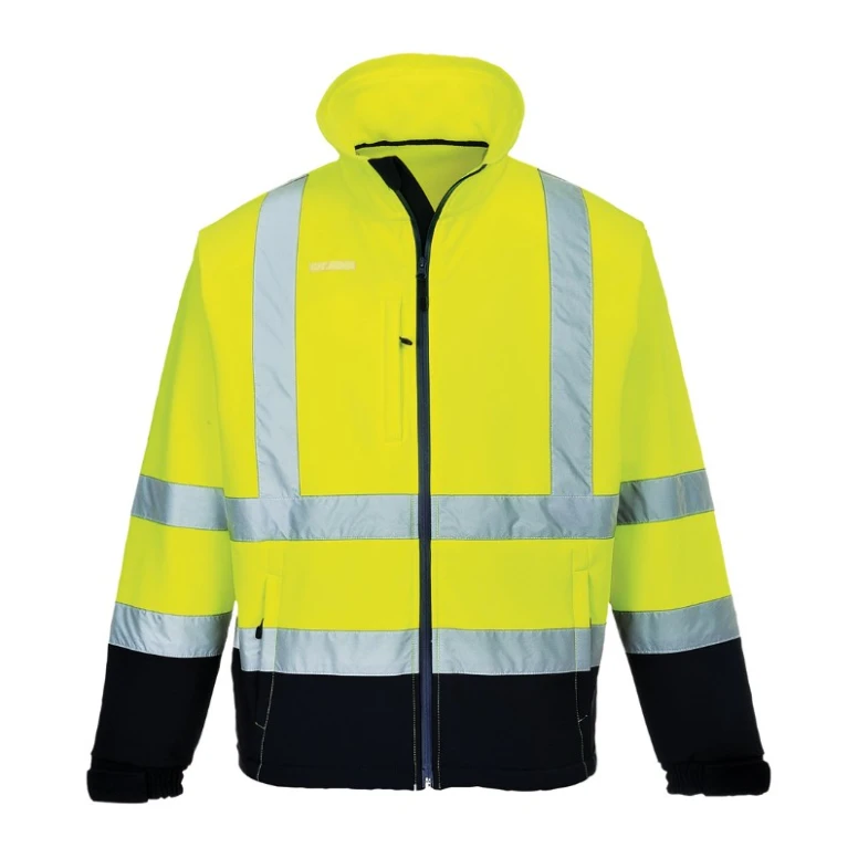 Arbeitsjacke Softshell Zweifarbig Warnschutz Portwest S425