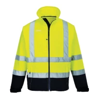 Arbeitsjacke Softshell Zweifarbig Warnschutz Portwest S425