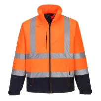 Arbeitsjacke Softshell Zweifarbig Warnschutz Portwest S425