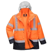 Arbeitsjacke Traffic Zweifarbig 4 in 1 Warnschutz Portwest S471