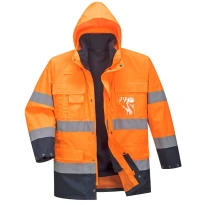 Arbeitsjacke Leicht 3 in 1 Warnschutz Portwest S162