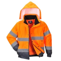 Arbeitsjacke 2 in 1 Warnschutz Portwest C468