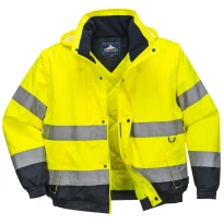 Arbeitsjacke 2 in 1 Warnschutz Portwest C468 2