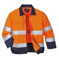 Arbeitsjacke Madrid Warnschutz Portwest TX70 2