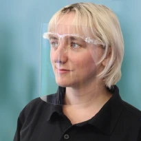 100 Stück - Visier APET 250 micron pro Brillen Portwest CV12