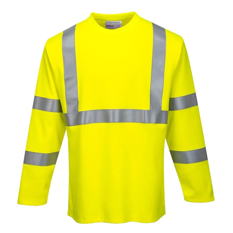 Arbeits-T-Shirt Antistatisch Feuerfest Warnschutz Portwest FR96