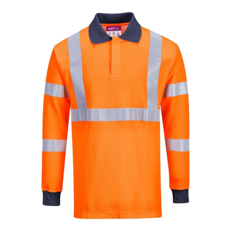 Arbeitspoloshirt Feuerfest Warnschutz Portwest FR76