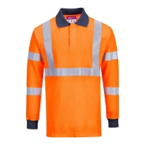 Arbeitspoloshirt Feuerfest Warnschutz Portwest FR76