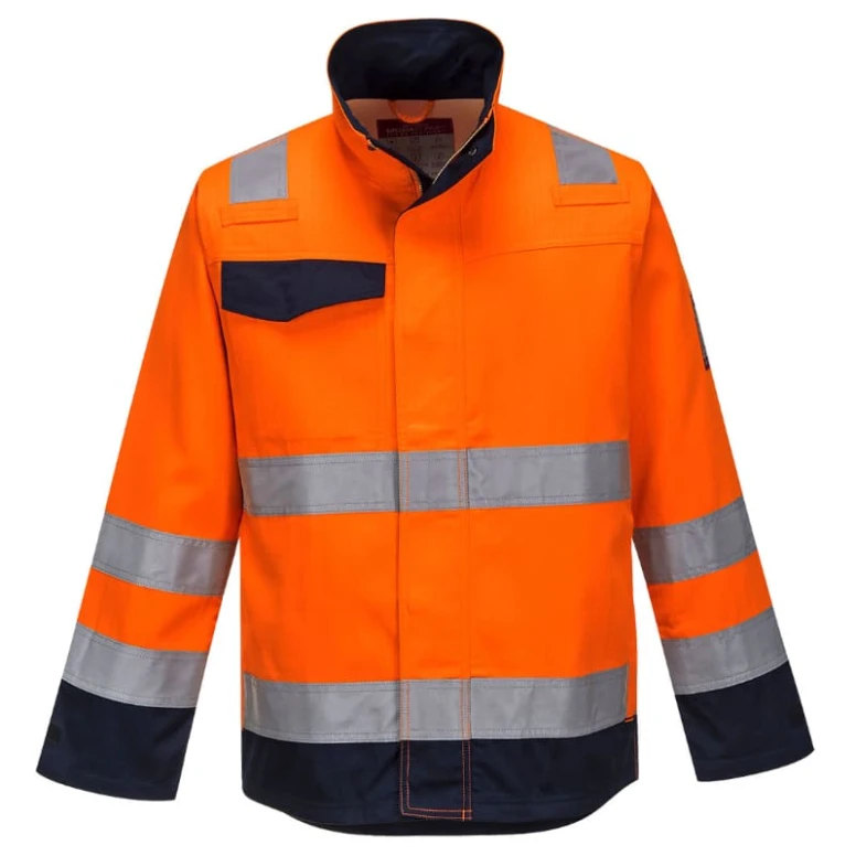 Arbeitsjacke Modaflame RIS Warnschutz Portwest MV35