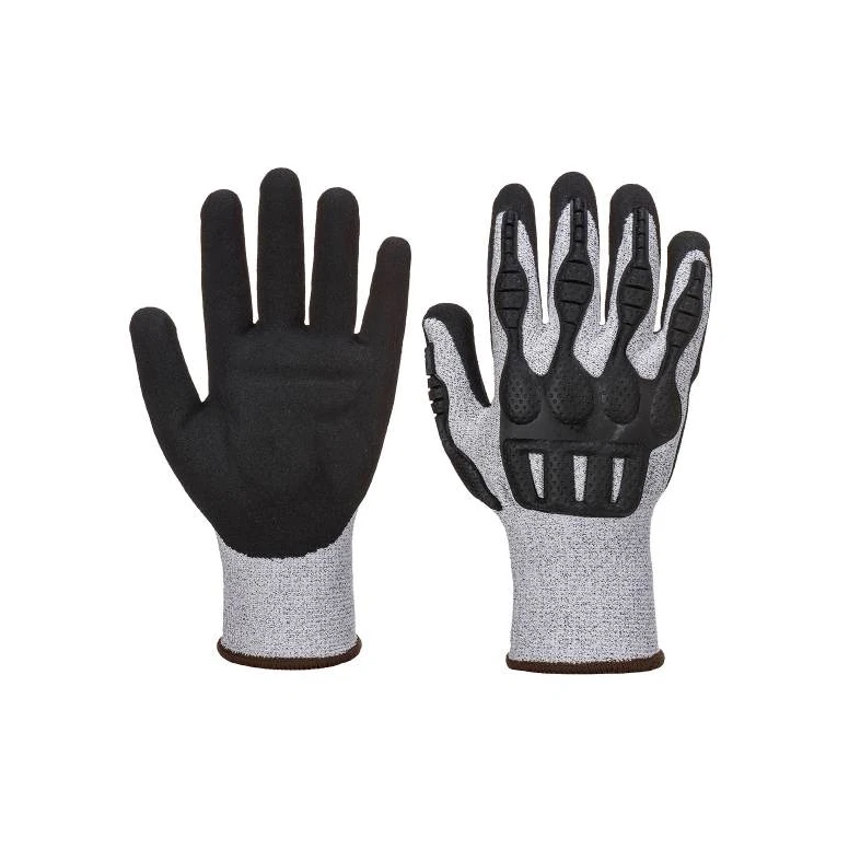 12 Paar - Arbeitshandschuhe Schnittschutz Impact TPV - A723 Portwest