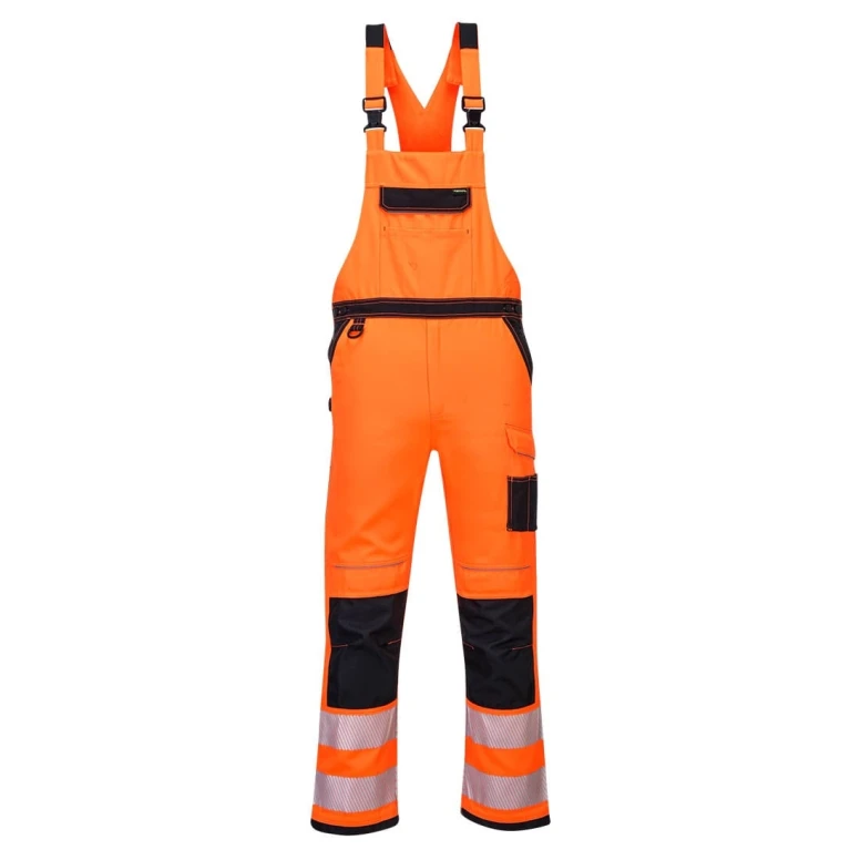 Alles muss raus -  Arbeitslatzhose PW3 Warnschutz Portwest PW344 Größe L Farbe Gelb Schwarz