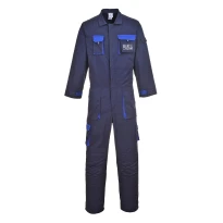 Alles muss raus -  Zweifarbig Arbeitsoverall Texo Multitaschen TX15 portwest  Größe 3XL Farbe Schwarz