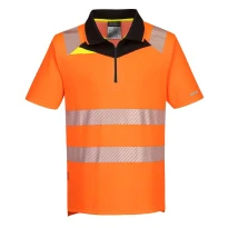 Alles muss raus -  Arbeits- Poloshirt Hochsichtbarkeit  DX4 Portwest DX412 Größe 3XL Farbe Gelb Schwarz