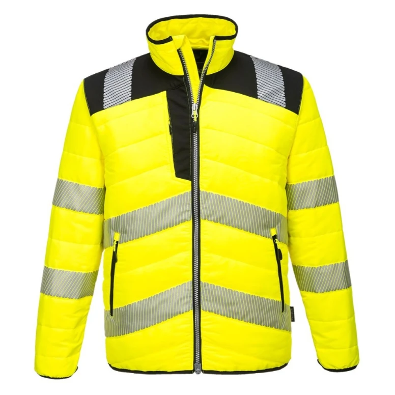 Arbeitsjacke PW3 Wasserdicht Baffle Warnschutz Portwest PW371