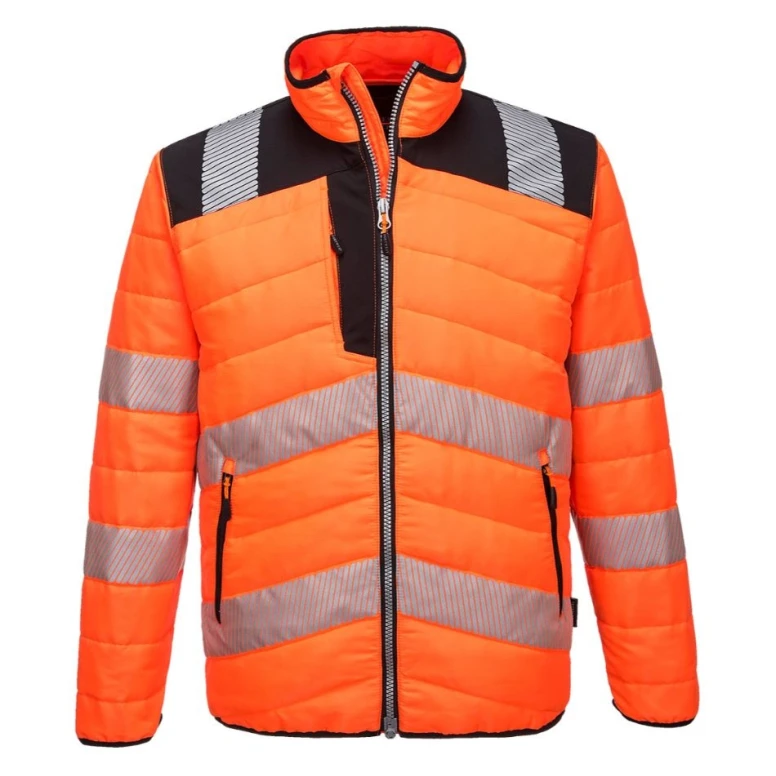 Arbeitsjacke PW3 Wasserdicht Baffle Warnschutz Portwest PW371