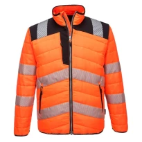 Arbeitsjacke PW3 Wasserdicht Baffle Warnschutz Portwest PW371