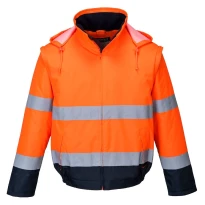 Arbeitsjacke Essential Wasserdicht Warnschutz 2 in 1 Portwest C464 2