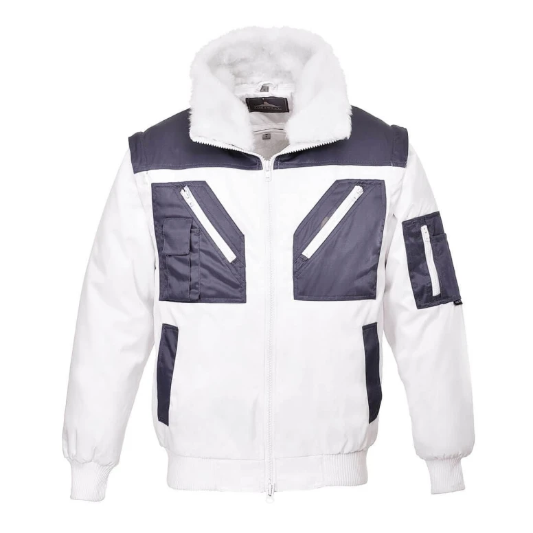 Arbeitsjacke Portwest Pilot Zweifarbig Multitaschen PJ20