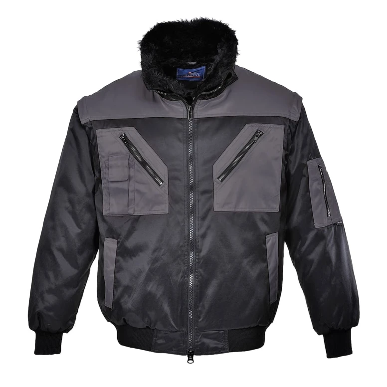 Arbeitsjacke Portwest Pilot Zweifarbig Multitaschen PJ20